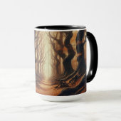 Mug Bois d'automne gothique (Devant droit)