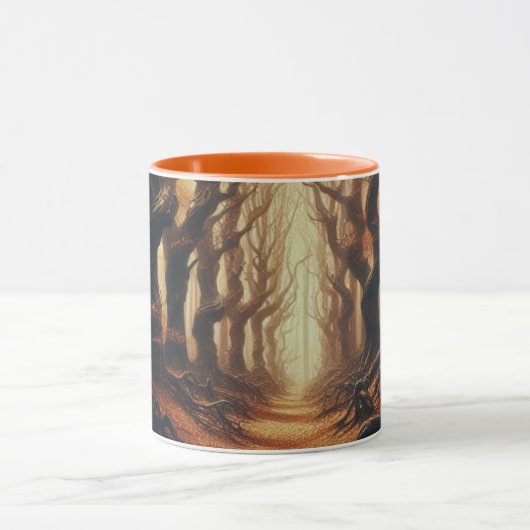 Mug Bois d'automne gothique (Centre)