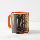 Mug Bois d'automne gothique (Devant gauche)