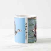 Mug Bois de bouillie de café par BirdingCollectibles (Centre)