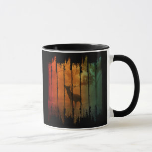 MUG BOIS DE CERF SAUVAGE NATURE
