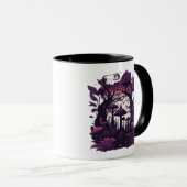 Mug Bois de champignons Whimsigoth Witchy sérigraphie (Devant droit)