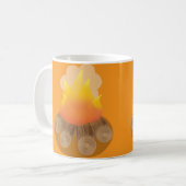 Mug Bois de chauffage (Devant gauche)