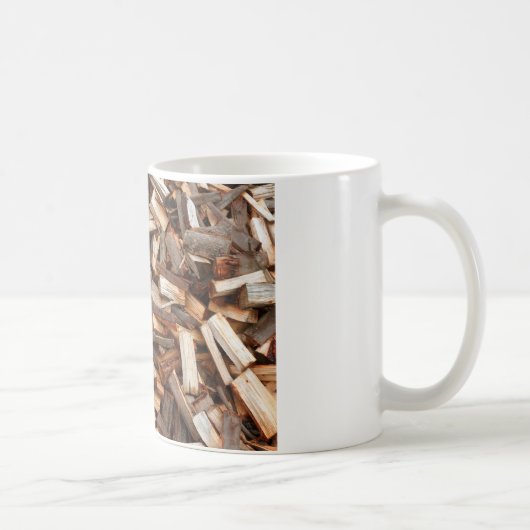Mug Bois de feu coupé (Droite)