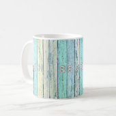 Mug Bois de flottage rustique de plage (Devant gauche)
