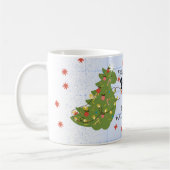 Mug Bois Dragon Bleu (Gauche)