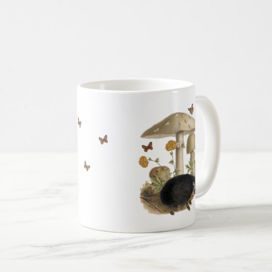 Mug Bois du champignon de Hérisson (Devant droit)