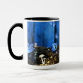 Mug Bois fée magique avec papillons et champignons (Gauche)