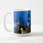 Mug Bois fée magique avec papillons et champignons (Gauche)