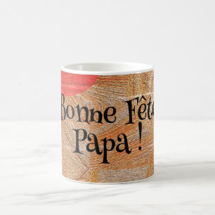 Mug Bois - formes géométriques - Fête des pères