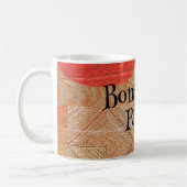 Mug Bois - formes géométriques - Fête des pères (Gauche)