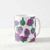 Mug Bois Imprimer tournesol rose (Devant droit)