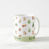 Mug Bois Mauvais Animaux De Forêt (Devant droit)
