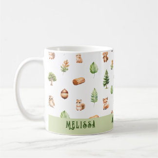 Mug Bois Mauvais Animaux De Forêt