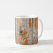 Mug Bois orange et marron (Devant droit)
