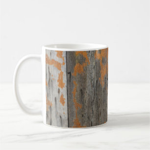 Mug Bois orange et marron