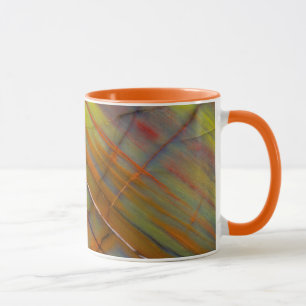 Mug Bois pétrifié jaune