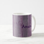 Mug Bois pourpre pour personnaliser (Devant droit)