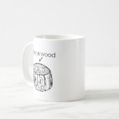 MUG BOIS SÉRIEUX (Devant gauche)