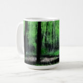 Mug Bois vert luxuriant (Devant gauche)
