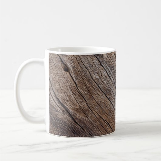 Mug Bois vieilli : Arrière - plan de Texture rustique. (Gauche)