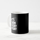 Mug Boisson Bière Poisson Drôle Pêche Anniversaire G (Devant gauche)
