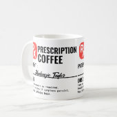 Mug Boisson d'ordonnance sur la nouveauté personnalisé (Devant gauche)