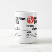 Mug Boisson d'ordonnance sur la nouveauté personnalisé (Centre)
