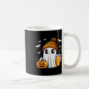 Mug Boisson Halloween Fantôme Citrouille Épice Latte A