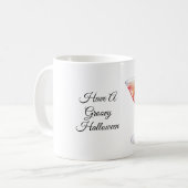 Mug Boisson Orange Fleur De Globe Oculaire Groovy Hall (Devant gauche)