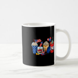 Mug Boissons 4 juillet Café Blanc Rouge Et Brûler Pa