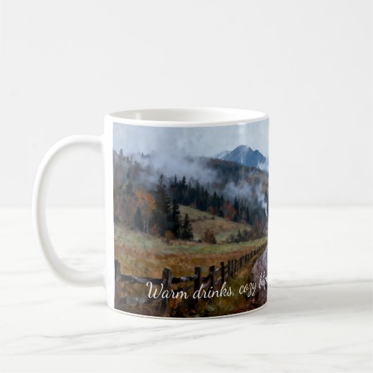 Mug Boissons Chaudes Et Amis Encore Plus Chauds (Gauche)