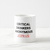 Mug Boissons critiques anonymes (Centre)