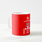 Mug Boissons de thé britanniques classiques (Devant gauche)