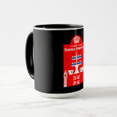 Mug Boissons de thé britanniques classiques (Devant gauche)