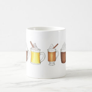Mug Boissons de vacances Oeuf Nog rhum beurre cacao ch