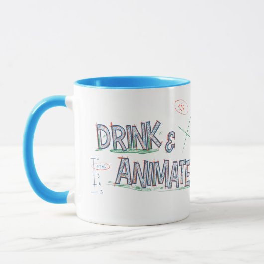 Mug Boissons et animate (Gauche)