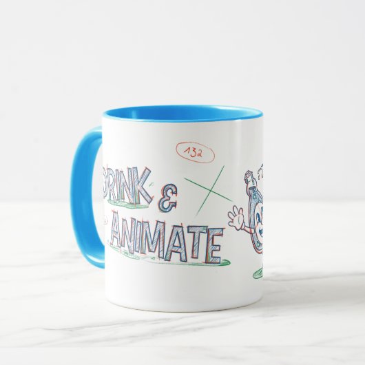 Mug Boissons et animate (Devant gauche)