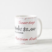Mug "Boissons locales" (Devant droit)