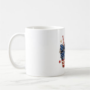 Mug Boissons patriotiques du 4 juillet avec des étoile