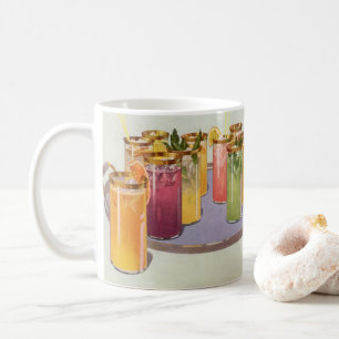 Mug Boissons Vintage, Boissons avec des glaçons sur un