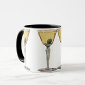 Mug Boissons vintages Boissons, Cocktail Martini Olive (Devant gauche)