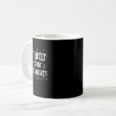 Mug Boit le Plus Probablement Tout le Whisky Noël Boit (Devant gauche)