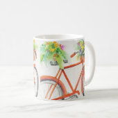 Mug Boîte à fleurs de bicyclette (Devant droit)