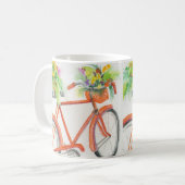 Mug Boîte à fleurs de bicyclette (Devant gauche)