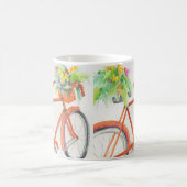 Mug Boîte à fleurs de bicyclette (Centre)