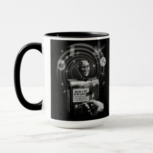 Mug Boîte à questions du diable (Gauche)
