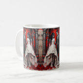 Mug Boîte cadeau pour bouteille de vin (Devant gauche)