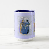 Mug Boîte d'appel de la police britannique (Centre)