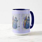 Mug Boîte d'appel de la police britannique (Devant droit)